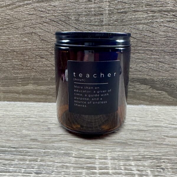 Teacher Gratitude Candle