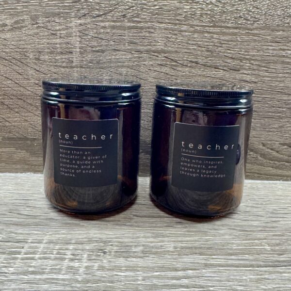 Teacher Earring and Candle Gift Pack - Gratitude