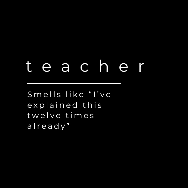 Teacher Earring and Candle Gift Pack - Funny