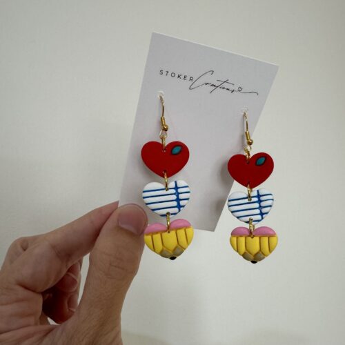 heart dangles Heart dangles