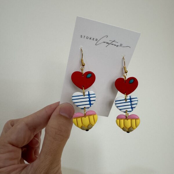 heart dangles Heart dangles