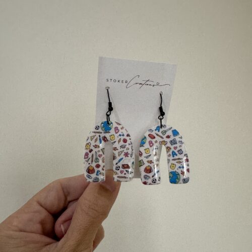 teacher print blue arch Teacher print blue arch