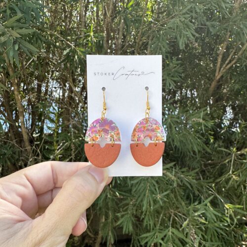 Sunset Botanica semicircles orange