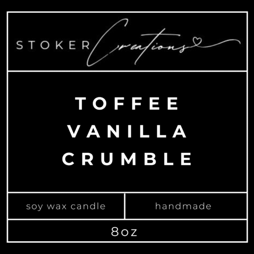 Toffee vanilla crumble Toffee Vanilla Crumble Candle