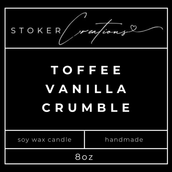 Toffee Vanilla Crumble Candle