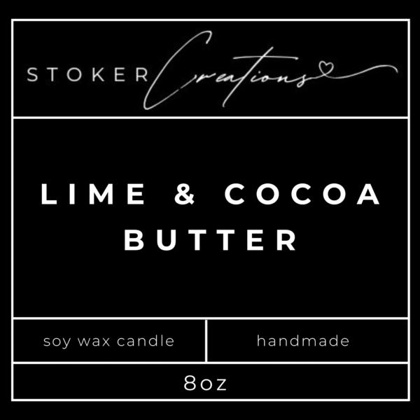 Lime and Cocoa Butter Candle