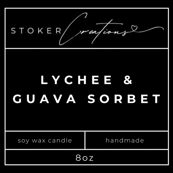 Lychee and Guava Sorbet Candle