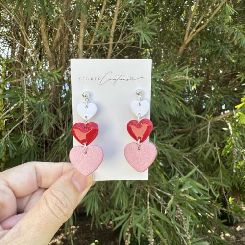 Valentines Collection Hearts Ball Top