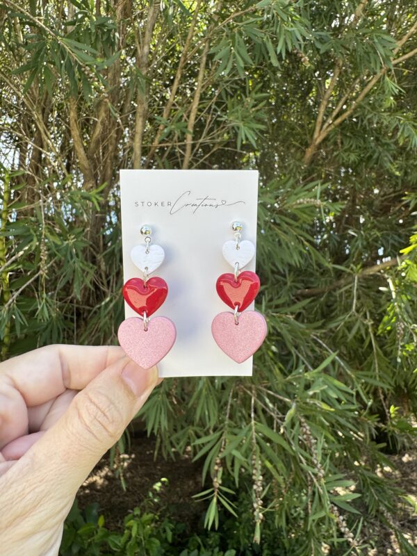 Valentines Collection Hearts Ball Top